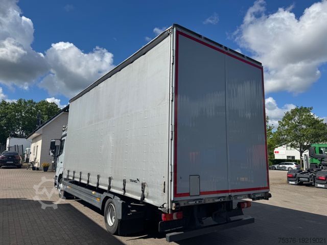 Tentinė furgonė MERCEDES-BENZ Atego 824 Tang-Aufbau AHK