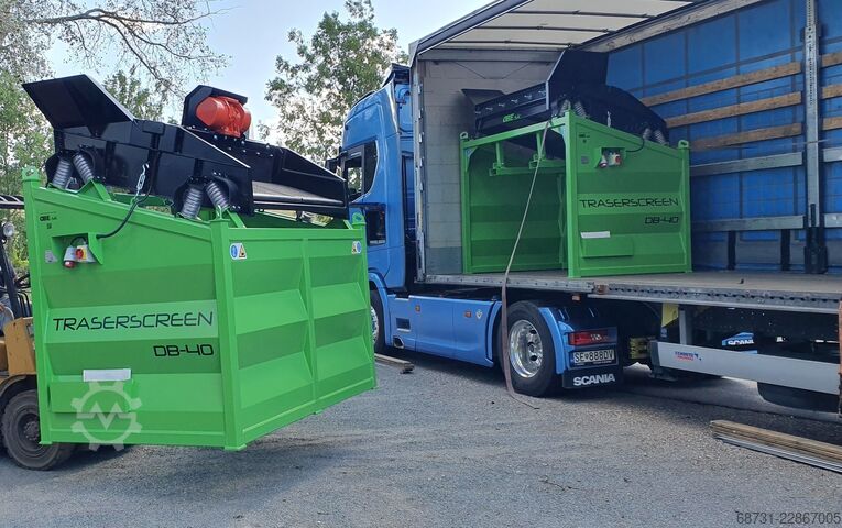 Siebmaschine DB Engineering Traserscreen DB-40