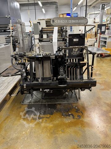 Hot foil stamping machine Heidelberg Tiegel GTP