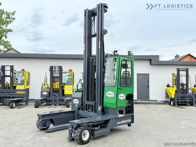 מלגזה 4 כיוונית Combilift C4000 / GAS / 9300MM / FREE-LIFT / CABIN