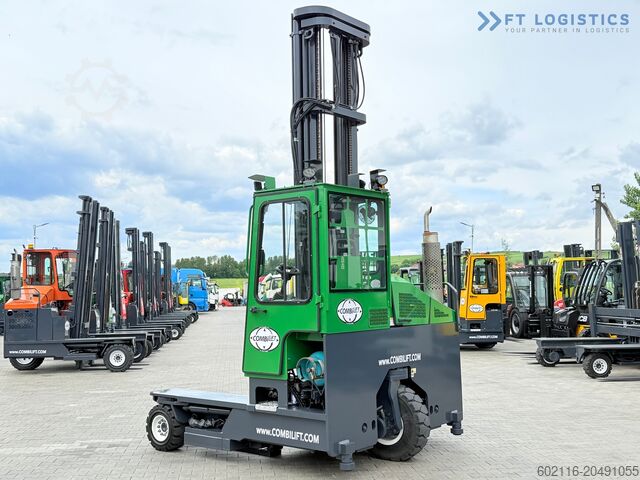 מלגזה 4 כיוונית Combilift C4000 / GAS / 9300MM / FREE-LIFT / CABIN