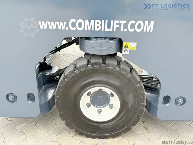 מלגזה 4 כיוונית Combilift C4000 / GAS / 9300MM / FREE-LIFT / CABIN