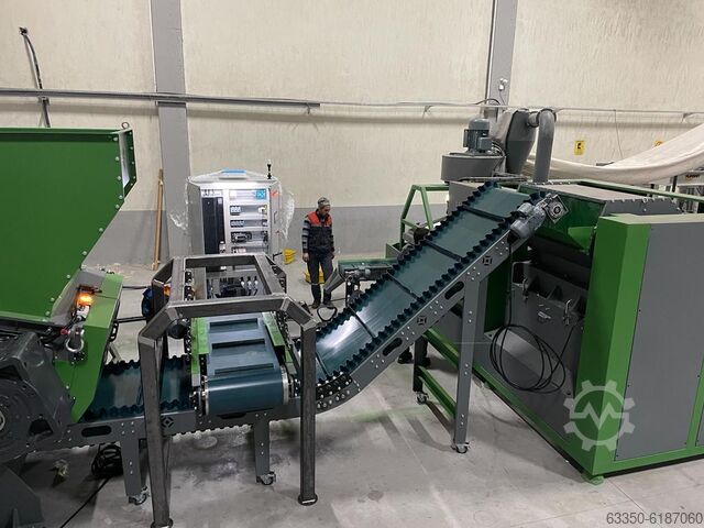 シュレッダー、造粒機、分離機 Mizar Makina Ltd.Sti. CUA L3 - Cable Recycling Line