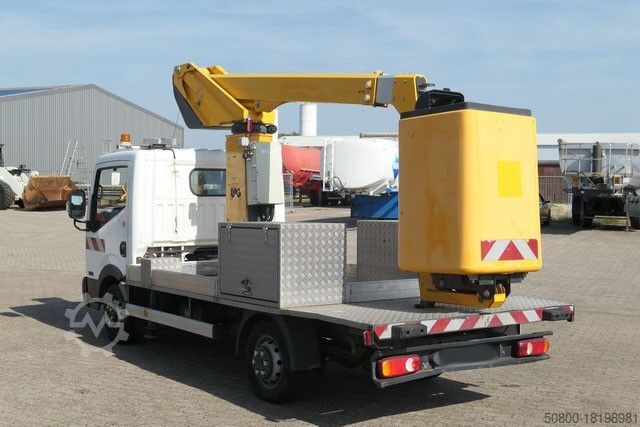 Arbetsplattform lastbil NISSAN 32.12 4x2, 11m Arbeitshühe, Klima, 3x am Lager