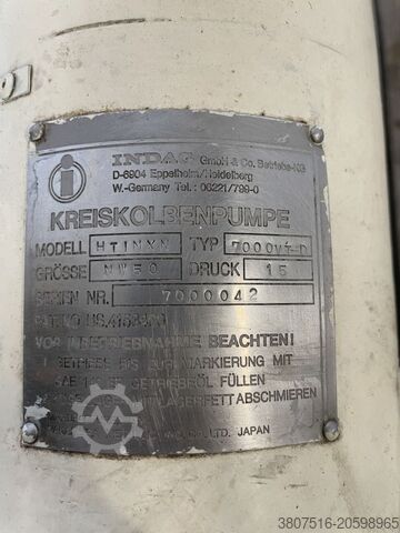 Bomba de lóbulo INDAG HTIMXN 7000 VT-D