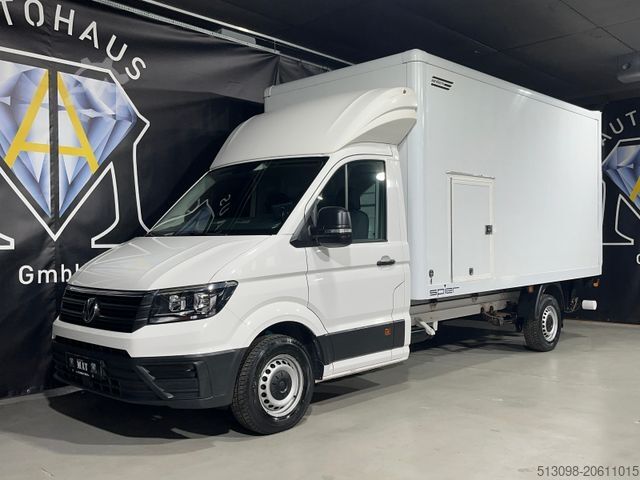 Transporter mit Koffer VOLKSWAGEN CRAFTER XXL KOFFER LBW KLIMA KAMERA ZUGANGKLAPPE