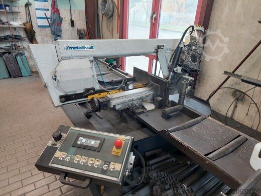 Sierra de cinta de bastidor giratorio / Semiautomática PEGAS-Gonda / Metallkraft BMBS 300 x 320 HA-DG