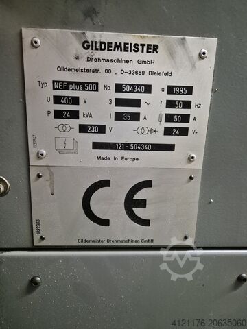 CNC tokarilica Gildemeister N.E.F Plus 500