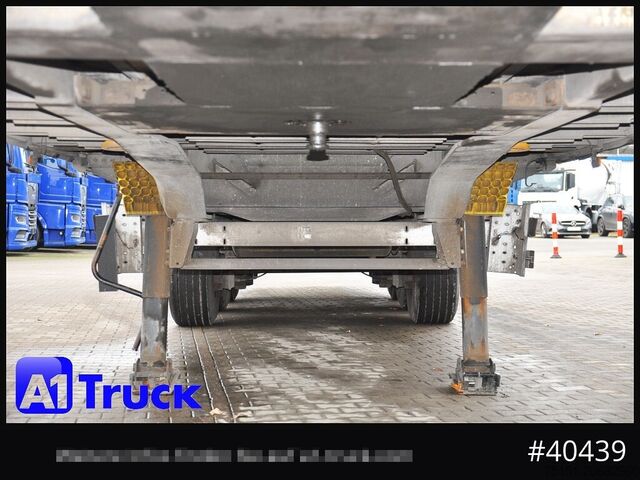 खुला सेमी-ट्रेलर तिरपाल के साथ SCHMITZ Tautliner, Code XL, Bahn, verzinkt