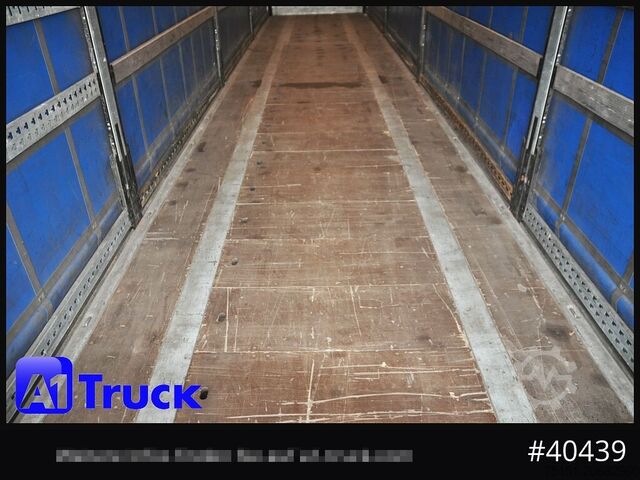 Rơ moóc bán mở với bạt phủ SCHMITZ Tautliner, Code XL, Bahn, verzinkt