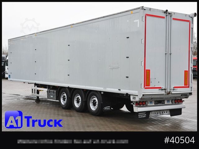 Semirimorchio con pianale mobile KNAPEN K100 HD , Liftachse, Funk ca. 90m³