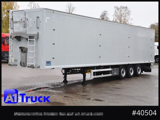 Semirimorchio con pianale mobile KNAPEN K100 HD , Liftachse, Funk ca. 90m³