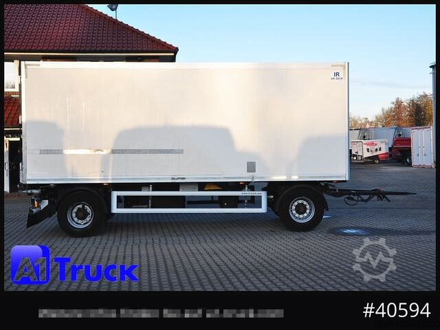 Rimorchio a cassetta KRONE Koffer ISO, stark isoliert ehemaliger Kühlkoffer, Aluboden