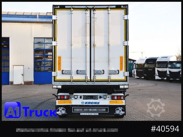 Rimorchio a cassetta KRONE Koffer ISO, stark isoliert ehemaliger Kühlkoffer, Aluboden