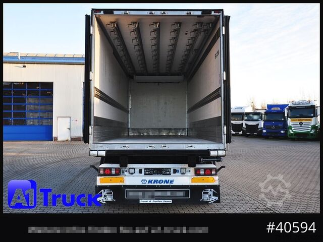 Rimorchio a cassetta KRONE Koffer ISO, stark isoliert ehemaliger Kühlkoffer, Aluboden