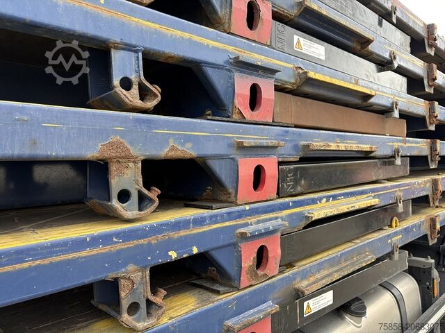 Atviras keičiamasis kėbulas Krone 7,82m BDF Plattform mehrfach