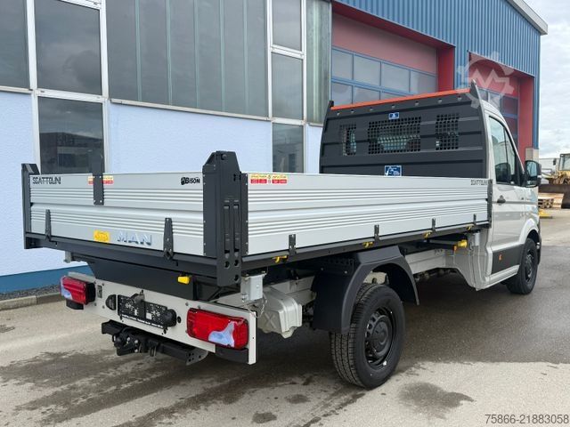 Tipper van MAN 3.160 TGE 4x4 Allrad Dreiseitenkipper Neuwagen