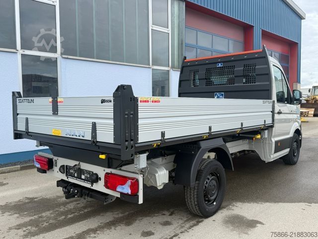 Tipper van MAN 3.160 TGE 4x4 Allrad Dreiseitenkipper Neuwagen