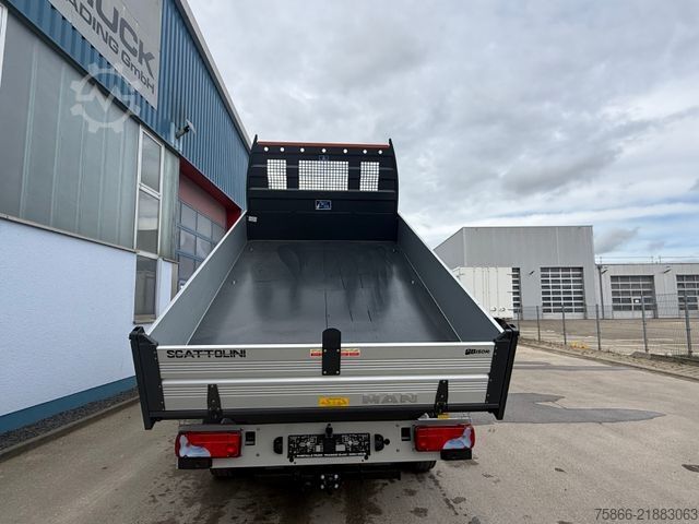 Tipper van MAN 3.160 TGE 4x4 Allrad Dreiseitenkipper Neuwagen