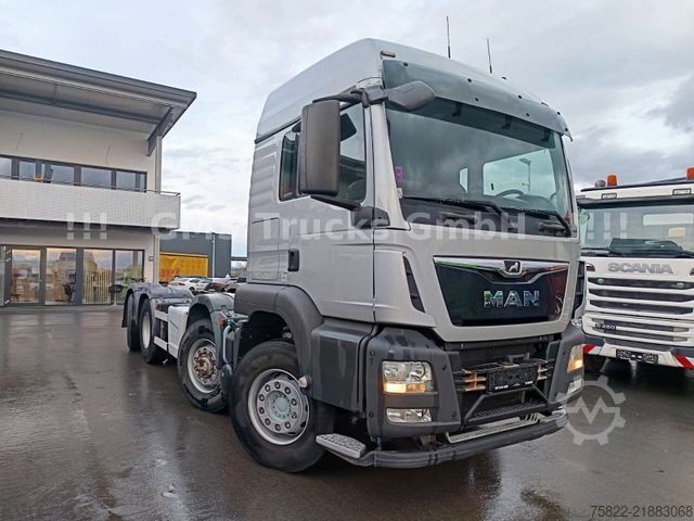 Lastbilchassi MAN TGS 35.460 / 8X4 / Manual / 3x Steering