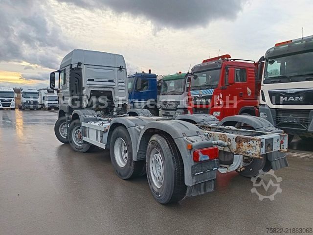 Lastbilchassi MAN TGS 35.460 / 8X4 / Manual / 3x Steering