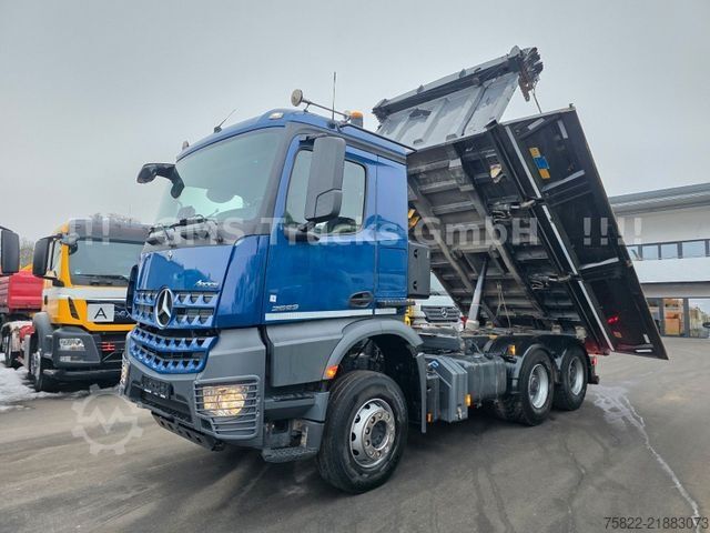 Tresidig tippbil MERCEDES-BENZ Arocs 2653 / 6X4 / Meiller BORDMATIK / 50mm AHK
