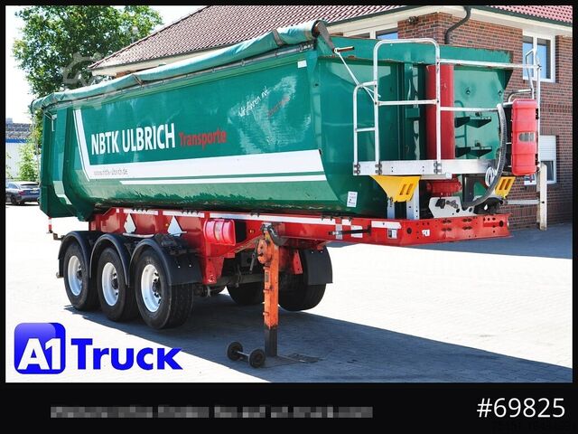 Trailer truk bak jungkit LANGENDORF SKS-HS 24-30, 26m³, Stahl Lift, Alufelgen,