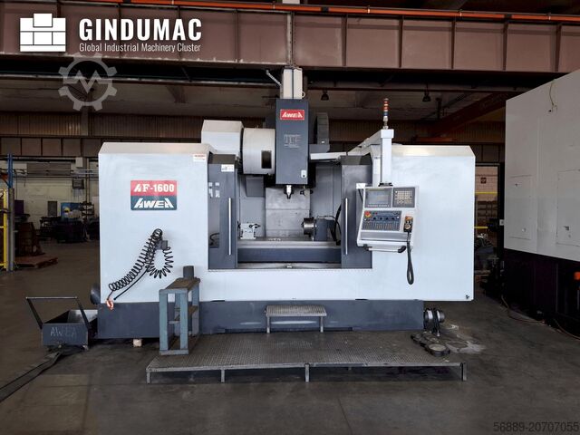 Verticale verspanen centrum AWEA AF-1600