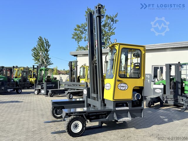 Carretilla retráctil de 4 vías Combilift C5000XL GAS DUPLEX 6000MM POSITIONER