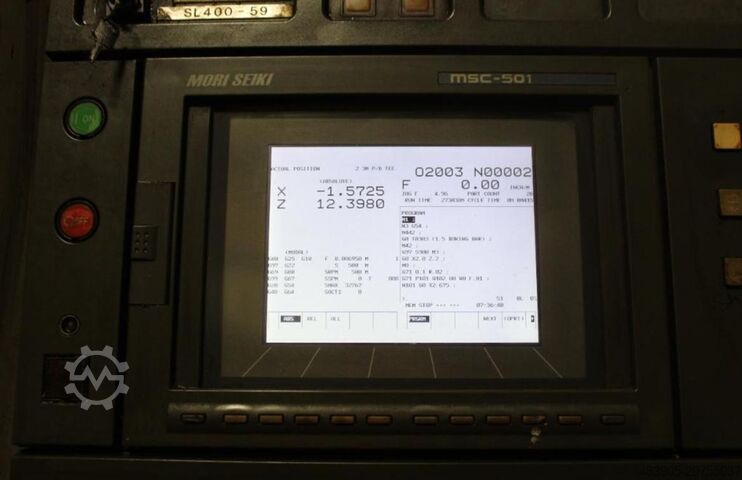 Cnc-Dreh- und Fräszentrum Mori Seiki SL-400B