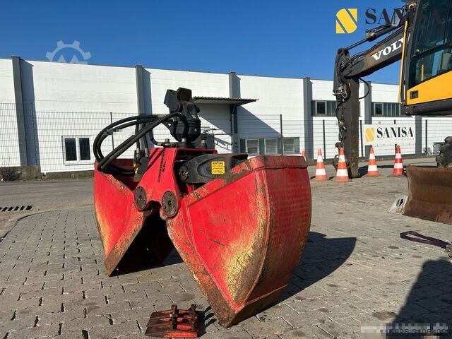 Grua montada em camião Kinshofer Greiftechnik 605-200/Ladekran