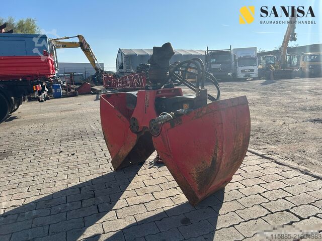 Grua montada em camião Kinshofer Greiftechnik 605-200/Ladekran
