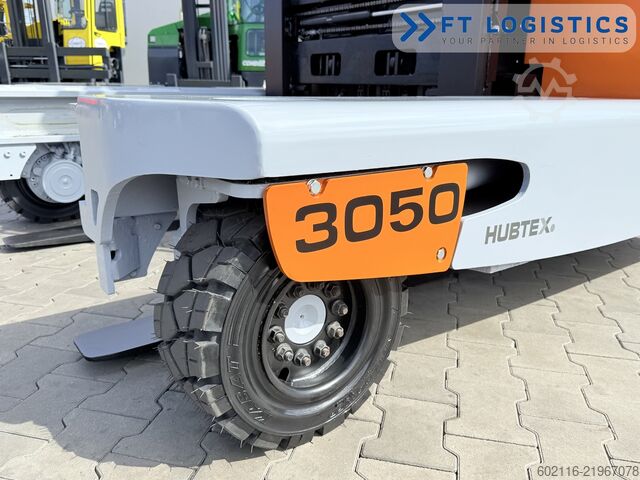 τετραπλής κατεύθυνσης περονοφόρο όχημα Hubtex DQ40D DIESEL TRIPLEX 6500 FREE-LIFT TOP1