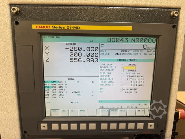 CNC Vertikalni obradni centar FEELER TV 510 A