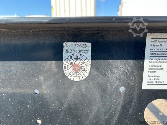 Anhänger-Wechselfahrgestell KRONE AZ, MAXI-LAFETTE  BPW-ACHSEN