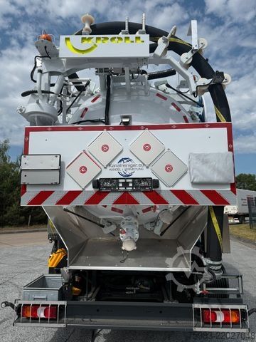 Φορτηγό δεξαμενή κενού MERCEDES-BENZ Arocs 3545 L 8x4 - Kroll ADR Sauger