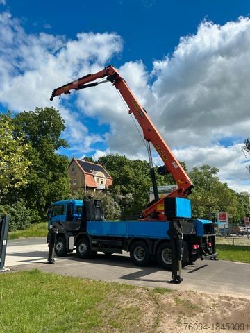 卡车装载式起重机 MAN TGS 35.400 8x4 Montagekran Palfinger PK 800 45m