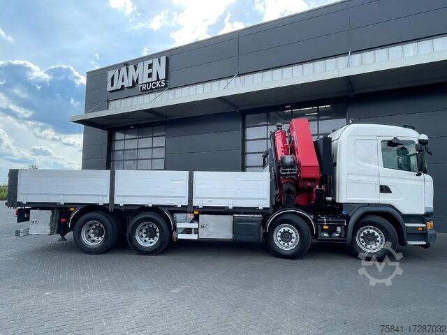 Camión grúa Scania G450 G450 LB 8X2 HNB HMF 5020-K8