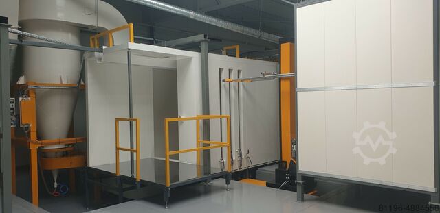 Automatic spray booth 