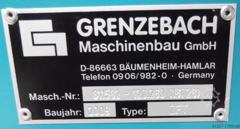 Cinta transportadora Grenzebach mit Frequenzumrichter