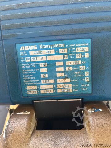 Auslegerkran ABUS GM3, 500kg L-300 