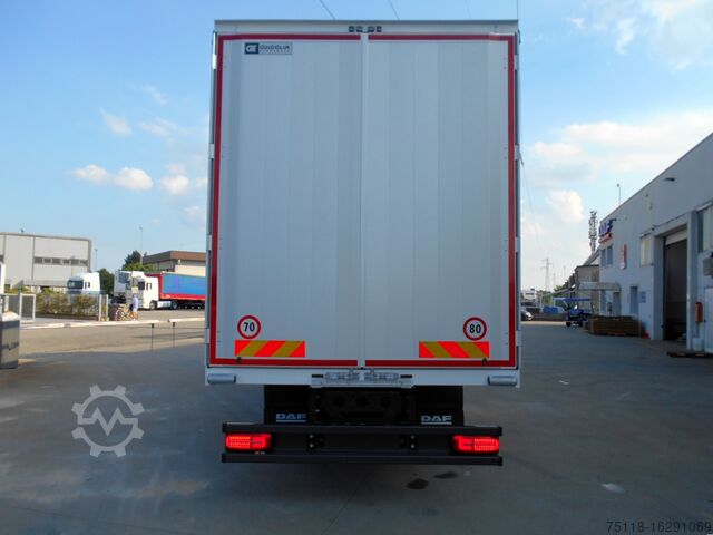 Kamion me shtrat të sheshtë me pëlhurë gomuar DAF XF480FAN 6x2 - 24 EPAL