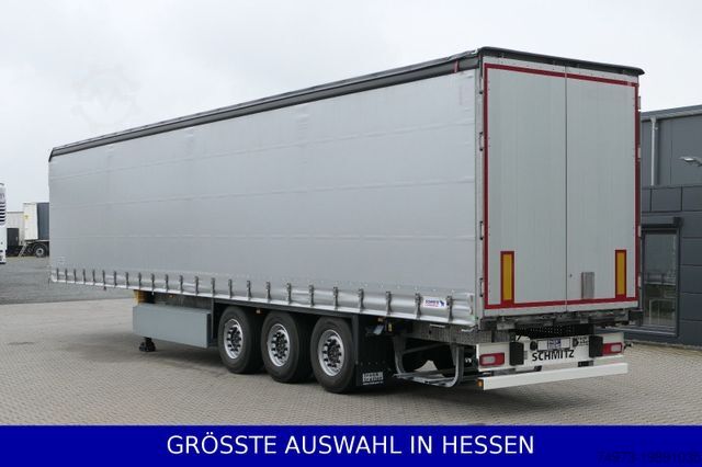 Brandalı açık yarı römork SCHMITZ CARGOBULL Liftachse Palettenkasten LED Beleuchtung ¤369.-m