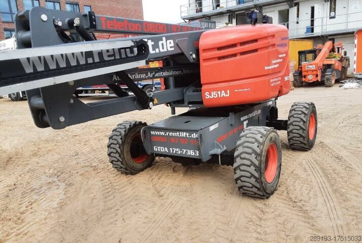Platform teleskopik artikulasi Skyjack SJ51 AJ Diesel 17,50m