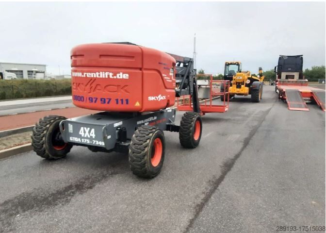Етапи роботи самозайнятість. Skyjack SJ51 AJ Diesel 17,50m