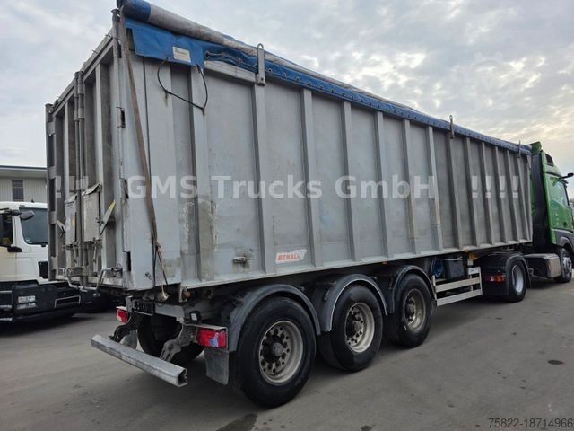 Полуремарке самосвал SCHMITZ CARGOBULL Kipper ALU /52 Kubik/Kombitür + Getreideschier
