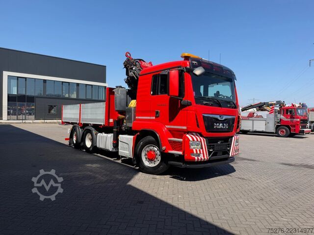 Kamion sa kranom MAN TGS 28.500 6x4H-4 Trekker/bakwagen Fassi F365 E...
