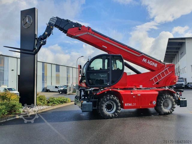 Teleskopický manipulátor MAGNI Magni RTH 6.31 SH / 6to Hubkraft / Funk / NEU