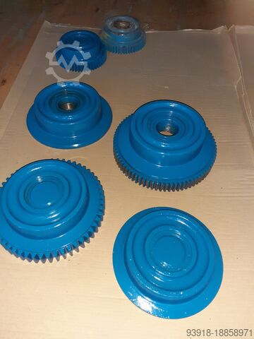 Navmotor med fin udveksling og wireføring DEMAG DH 300 500 1000  P-Zug