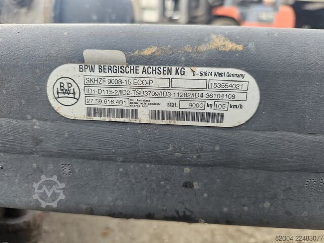  BPW SKHZF 9008-15 ECO P /MEGA AXLE / DISC